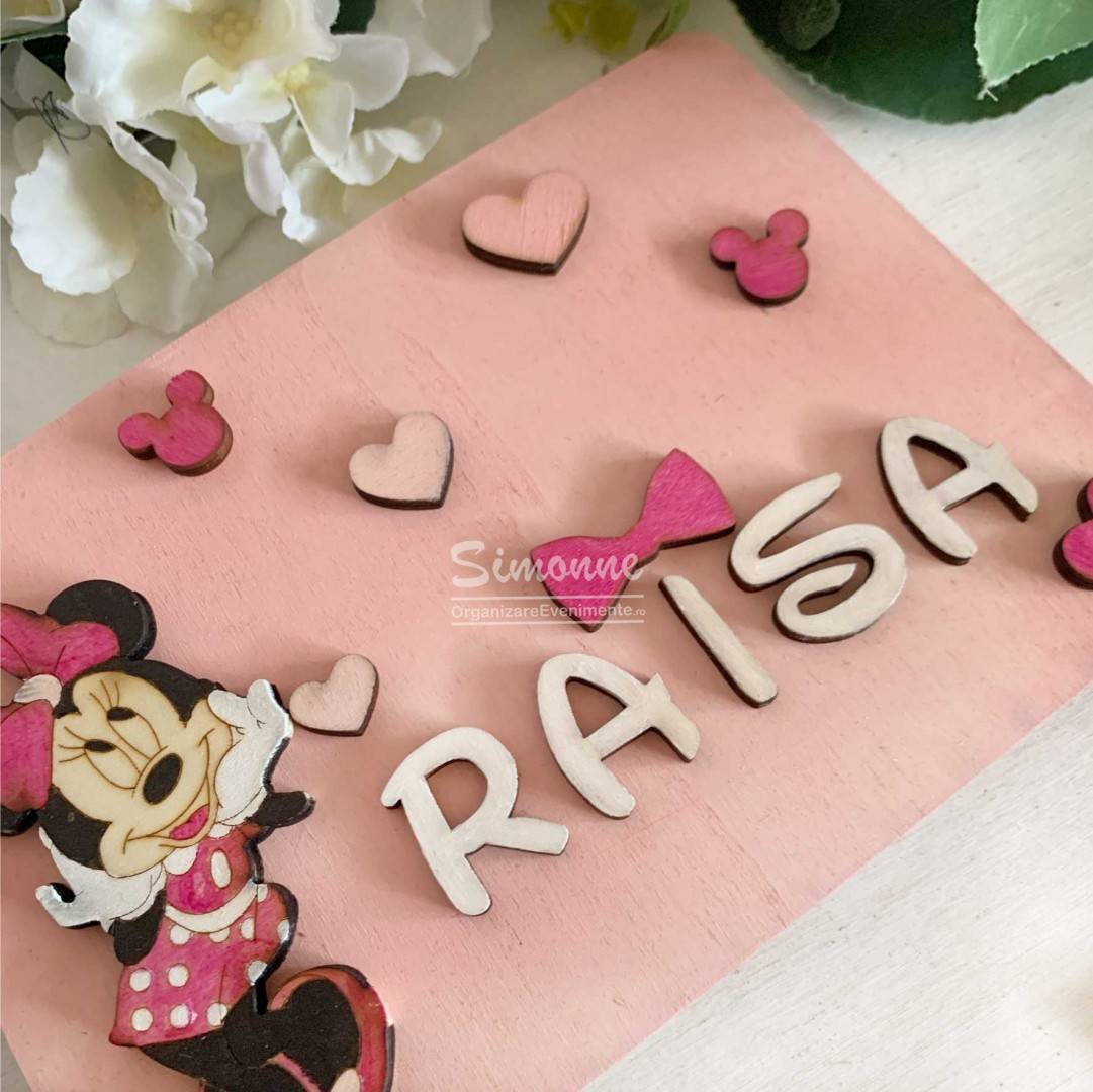 Caiet de amintiri, guestbook, Minnie Mouse
