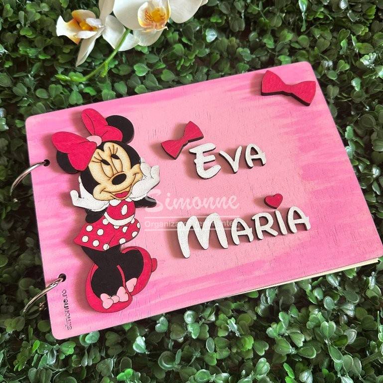 Caiet de amintiri, guestbook, Minnie Mouse