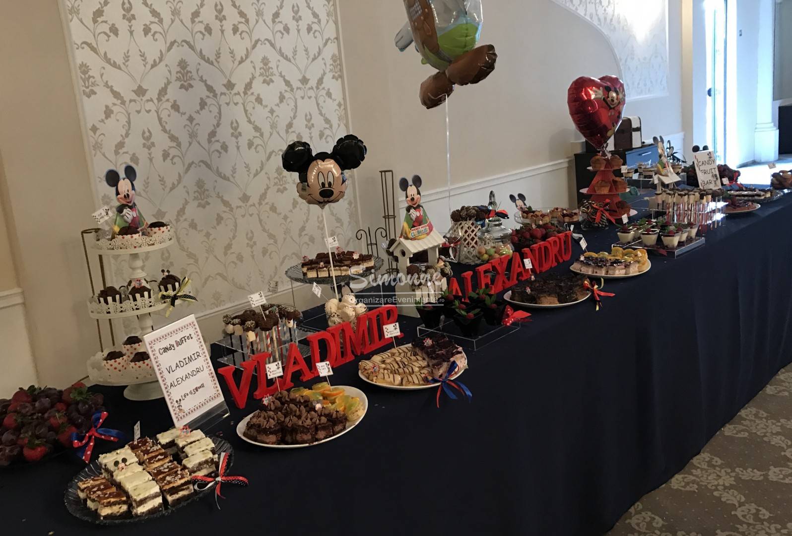 Candy Cake Fruit Bar Mickey Mouse