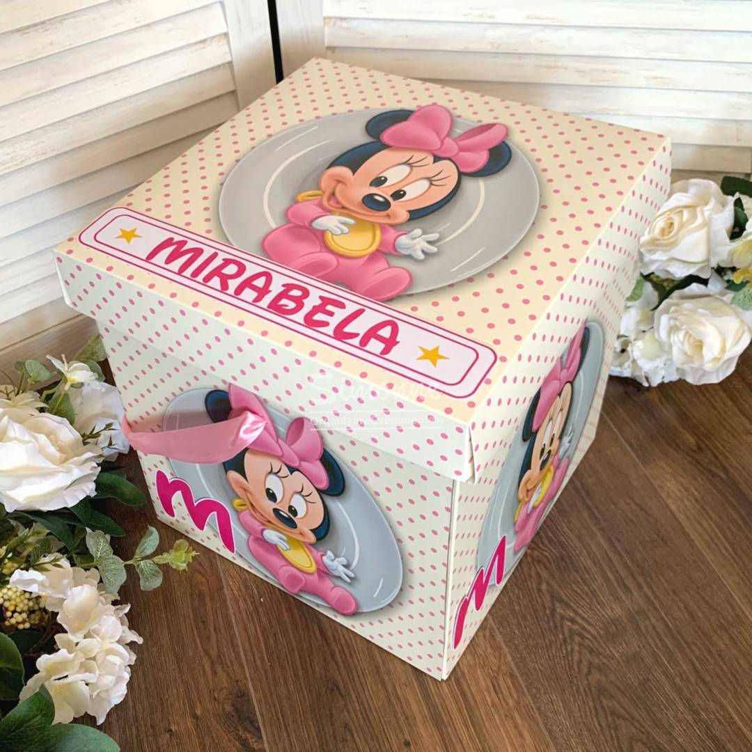Cutie cadou trusou personalizata, Minnie Mouse